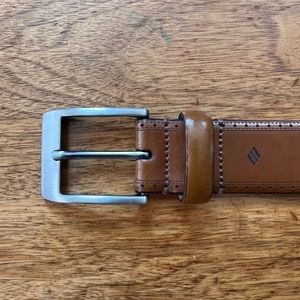 Joseph Abboud Brown Leather Belt